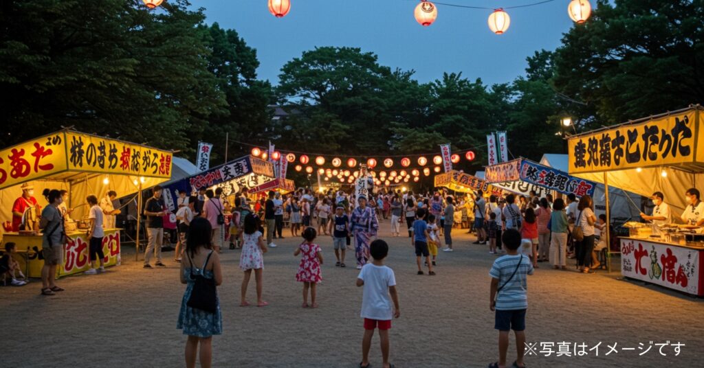 「３6周年真砂夏祭り｜2025年8月16日(土)・8月17日(日)開催！日程・アクセス・まとめ情報」を紹介するバナー画像