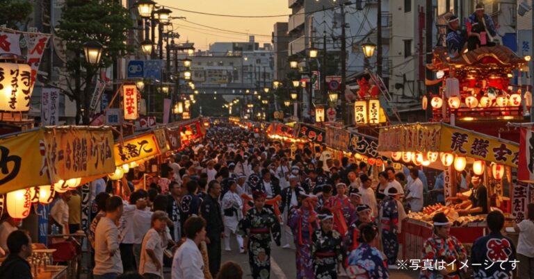 「まつりつくば2025｜2025年8月23日(土)・8月24日(日)開催！日程・アクセス・まとめ情報」を紹介するバナー画像