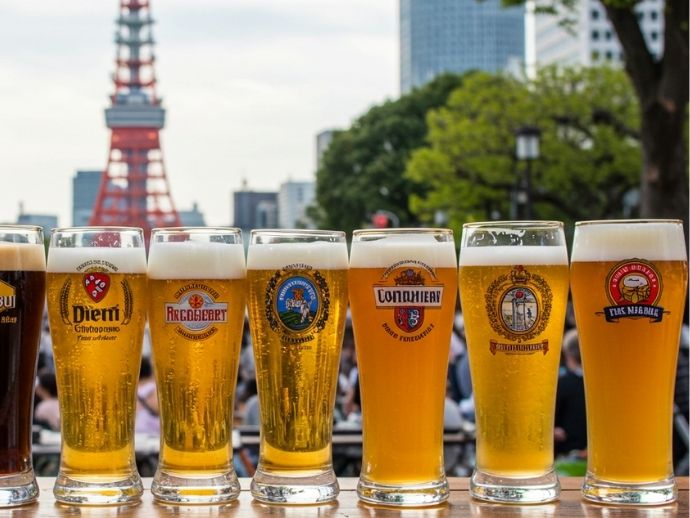 本場ドイツの樽生ビールの画像