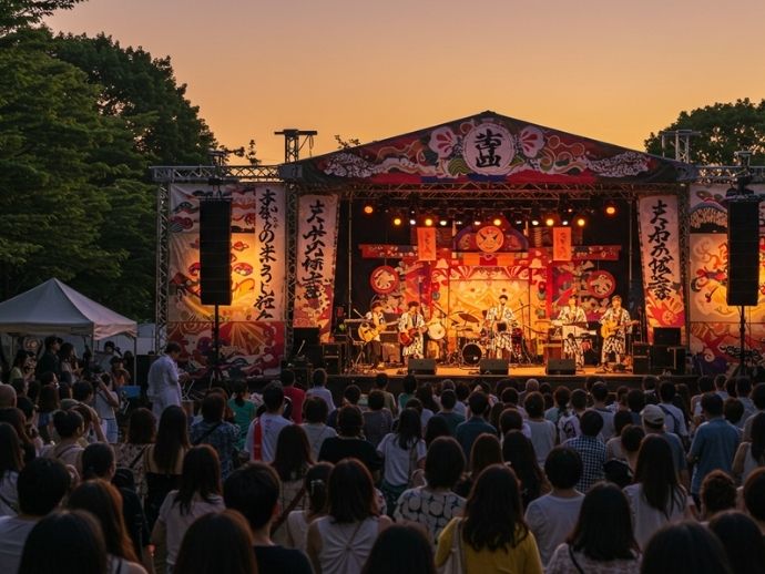 多彩なアーティストが集結！ライブパフォーマンスの画像