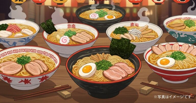 「秋の新作ラーメン祭｜2025年10月8日(水)～11月24日(月)開催！日程・アクセス・まとめ情報」を紹介するバナー画像